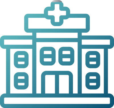 Life, uninterrupted - an illustration of a hospital building.