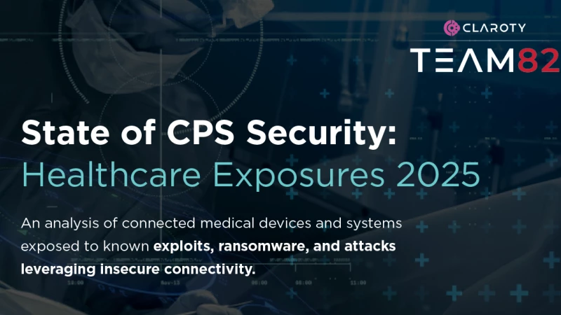 In this report, Team82 quantifies the riskiest and most exposed healthcare devices, by taking into consideration not only the criticality of vulnerabilities in connected devices, but also whether devices contain known exploited vulnerabilities and are securely connected to the internet.